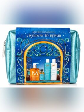 NEW Moroccanoil A Window to Repair Holiday Gift Set Moisture Repair Hair Care